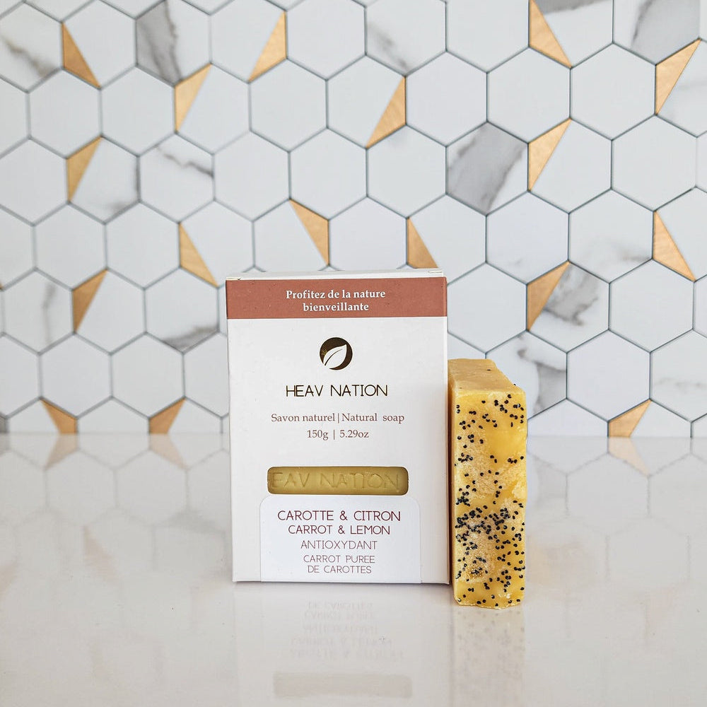 Savon Carotte et Citron Antioxydant